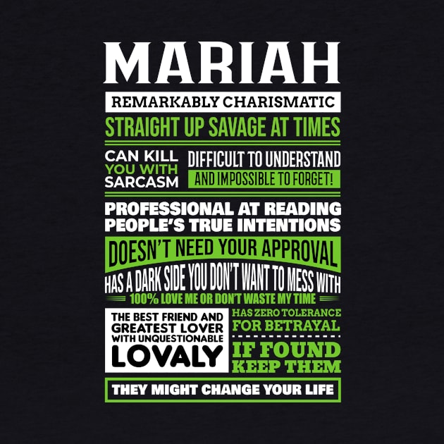 Mariah by Guitar Hero-Typography 